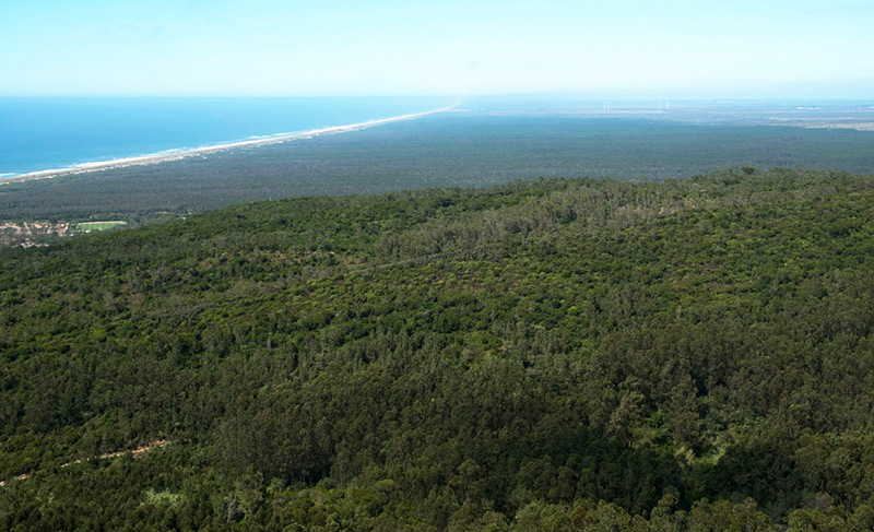 As vistas impressionanste da Serra da Boa Viagem