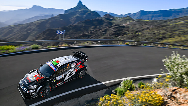 O carro de Elfyn Evans